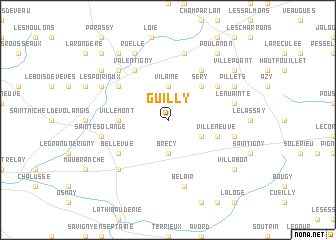 map of Guilly