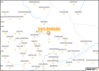 map of Guilouadou