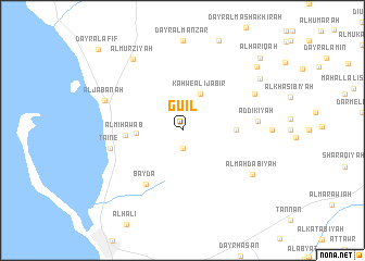 map of Guil