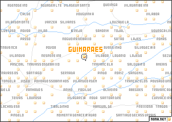 map of Guimarães