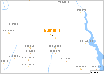 map of Guimāra