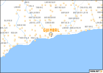 map of Guimbal