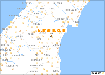 map of Guimbangkuan