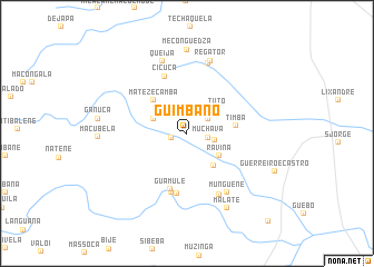 map of Guimbano