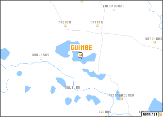 map of Guimbe