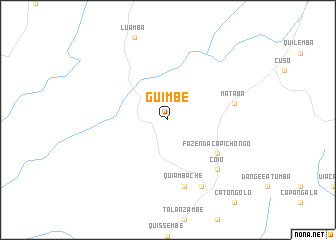 map of Guimbe