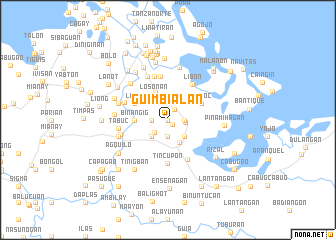 map of Guimbialan