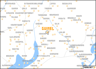 map of Guimel