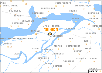 map of Guimiao