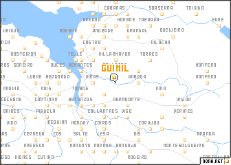 map of Güimil