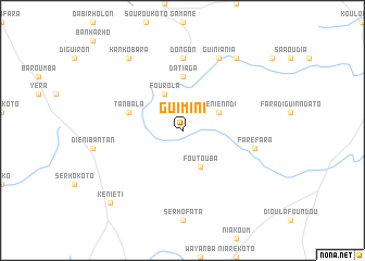 map of Guimini