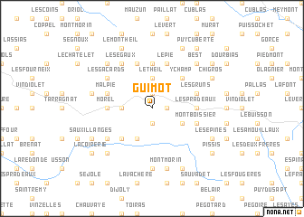 map of Guimot