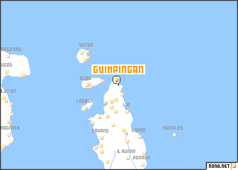 map of Guimpingan