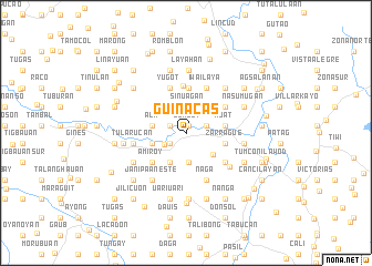 map of Guinacas