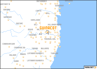 map of Guinacot