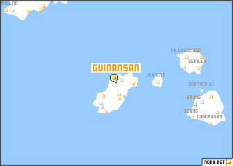 map of Guinansan