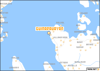 map of Guin-arauayan