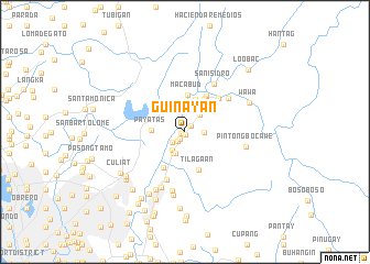 map of Guinayan