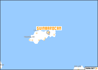 map of Guinbarocan