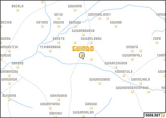 map of Guindo
