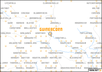 map of Guinea Corn