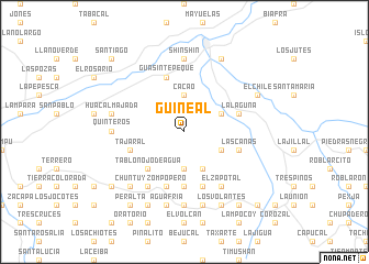 map of Guineal