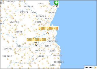 map of Guingawan