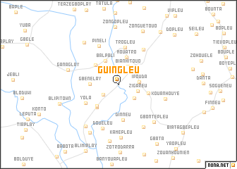 map of Guingleu