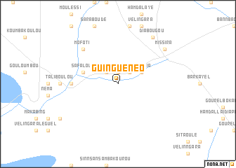 map of Guinguéneo