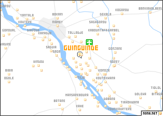 map of Guinguindé