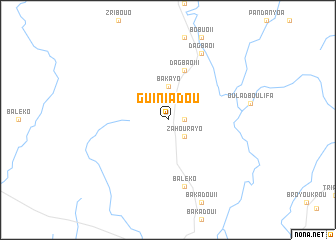 map of Guiniadou