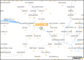 map of Guinicio