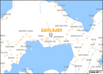 map of Guinlajon