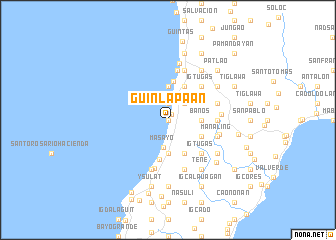 map of Guinlapaan
