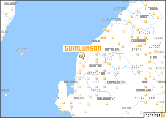 map of Guinlumsan