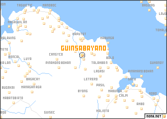 map of Guinsabayano