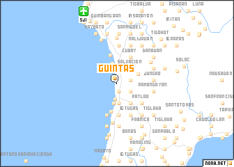 map of Guintas