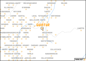 map of Guintur