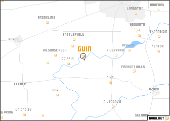 map of Guin