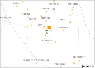 map of Gū\