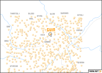 map of Gūin