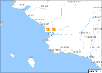 map of Guiom