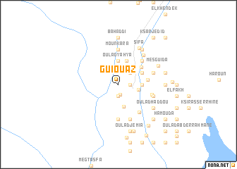 map of Guiouaz