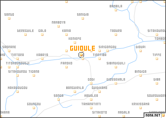 map of Guioulé