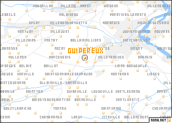 map of Guipereux