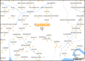 map of Guiragor