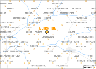 map of Guirande