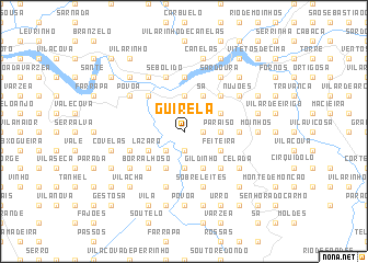 map of Guirela