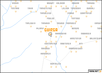 map of Guirga