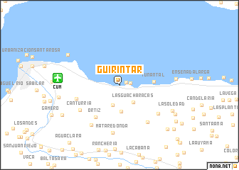 map of Guirintar